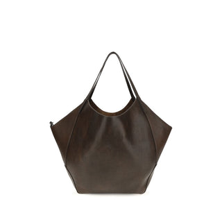 Brown Calf Leather Bos Taurus Handbag