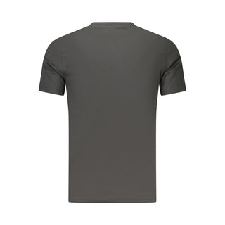 Black Cotton Men's T-Shirt