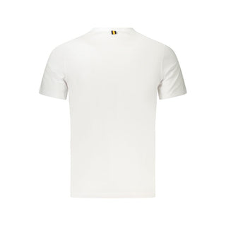 White Cotton Men's T-Shirt