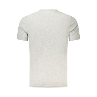 Gray Cotton Men's T-Shirt