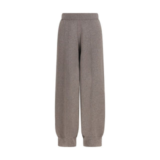 Gray Wool Oves Aries Casual Pants