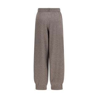 Gray Wool Oves Aries Casual Pants