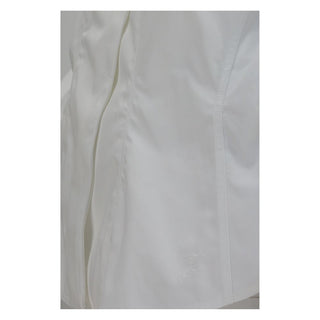 White Cotton Dress Shirt