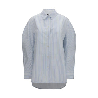 Blue Cotton Dress Shirt