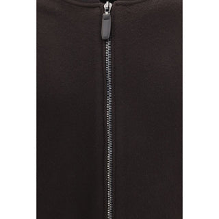 Brown Wool Oves Aries Bomber