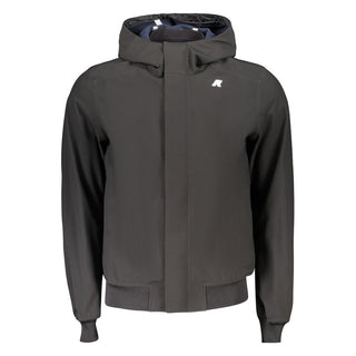 Black Polyester Men's Jacket