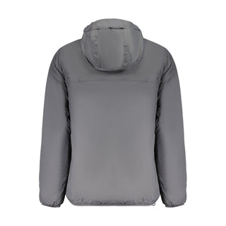 Grey Polyamide Men's Jacket