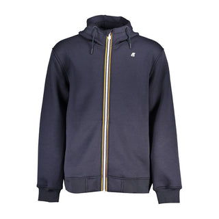 Blue Polyester Men's Jacket
