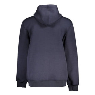Blue Polyester Men's Jacket