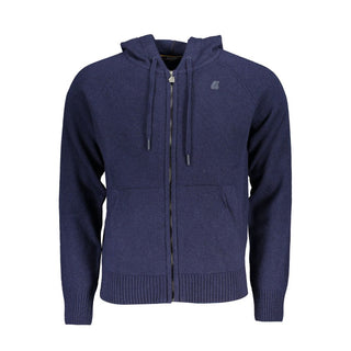 Blue Wool Men's Pullover