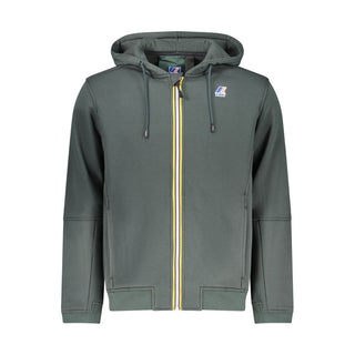 Green Polyester Menswear Sweatshirt