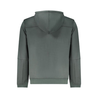 Green Polyester Menswear Sweatshirt