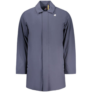 Blue Polyamide Men's Jacket