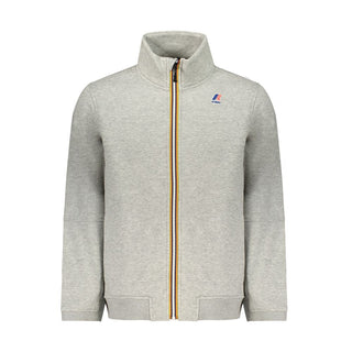 Gray Polyester Men's Sweatshirt