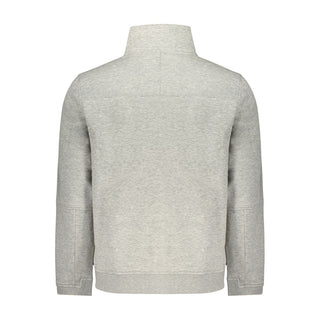 Gray Polyester Men's Sweatshirt