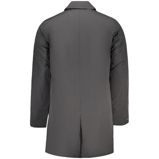 Black Polyamide Men's Jacket