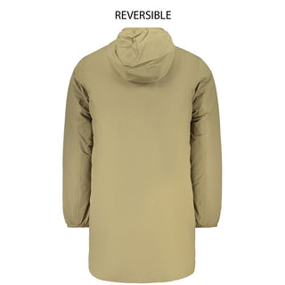Green Nylon Men's Giacca