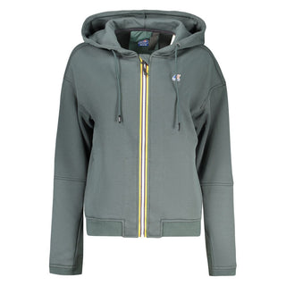 Green Polyester Women's Sweatshirt