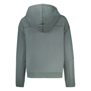 Green Polyester Women's Sweatshirt