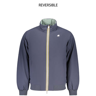 Blue Polyamide Men's Jacket