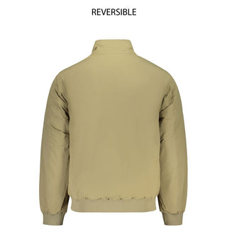 Green Polyamide Men's Jacket