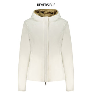 Beige Nylon Shell Jacket