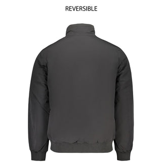 Black Fabric Men's Jacket
