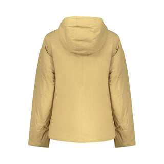 Beige Nylon Shell Jacket
