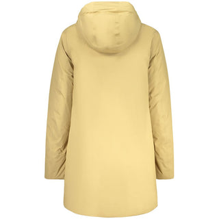 Beige Polyester Women's Jacket