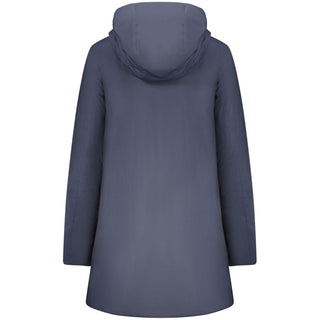 Blue Nylon Women's Jacket