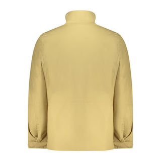 Beige Polyester Men's Jacket