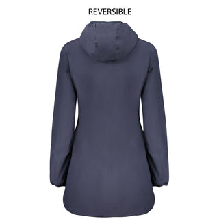Blue Nylon Women's Jacket