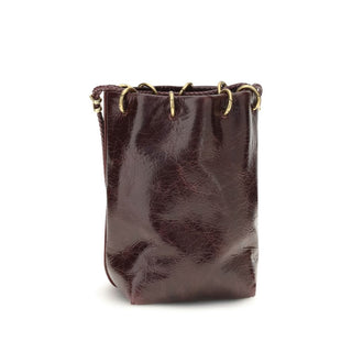 Brown Calf Leather Bos Taurus Backet Bag