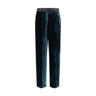 Bicolor Viscose Dress Pants