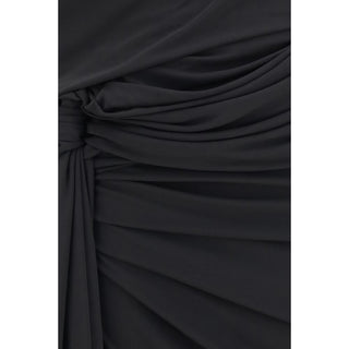 Black Viscose Cocktail Dress