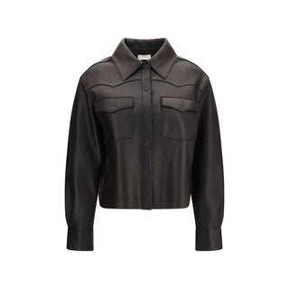Black Lamb Leather Leather Jacket