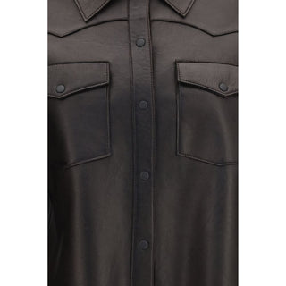 Black Lamb Leather Leather Jacket