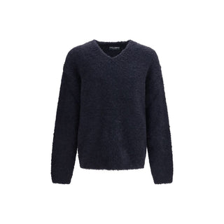 Blue Marabou Sweatshirt