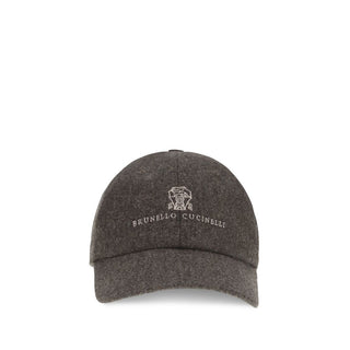 Brown Wool Oves Aries Cap (Baseball Hat)