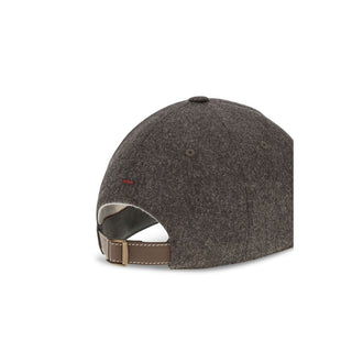 Brown Wool Oves Aries Cap (Baseball Hat)