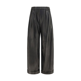 Black Leather Pants