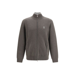 Bicolor Cashmere Hoodie