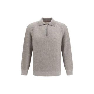 Gray Cashmere Sweater
