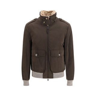 Brown Cotton Bomber