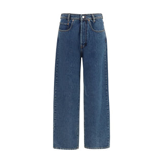 Blue Cotton Jeans Denim