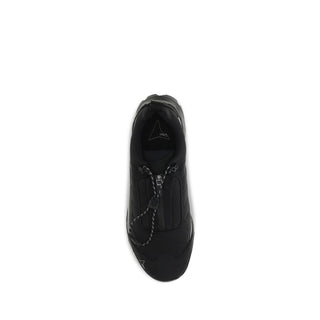 Black Polyamide Athletic Sneakers