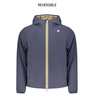 Blue Nylon Men's Jacket