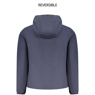 Blue Nylon Men's Jacket