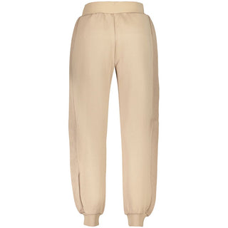 Beige Lyocell Womens Trousers