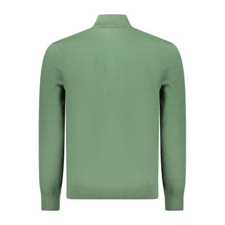 Green Cotton Men's Pullover